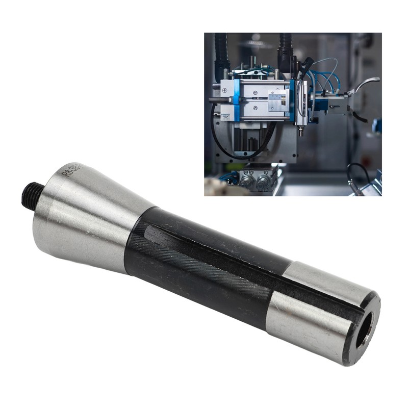 Drill Chuck Arbor R8 Shank 3/8in 121.1mm Length Threaded Drill