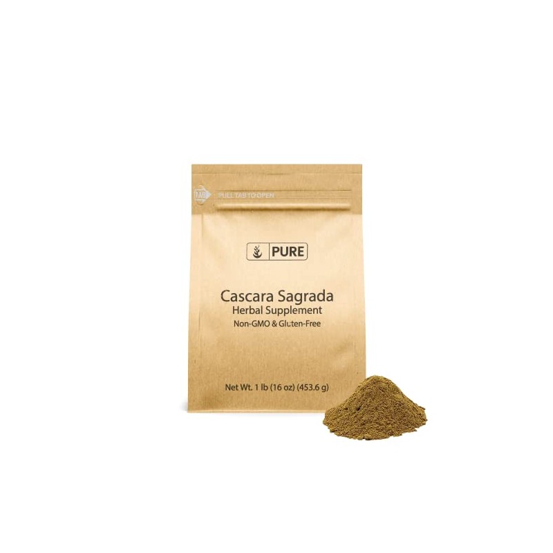 Pure Original Ingredients Cascara Sagrada (1lb) Non-GMO & Gluten-Free, Glycosides