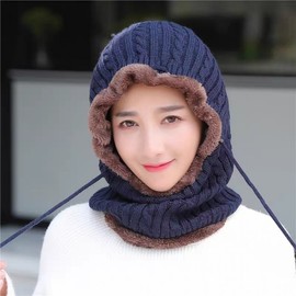 Integrated Brushed Fleece Motorcycle Ski Winter Balaclava LF3683 (Free Size) Color 10ea