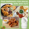 Amyhill 24 Pcs 1 oz Mini Ramekins Small Porcelain Tiny