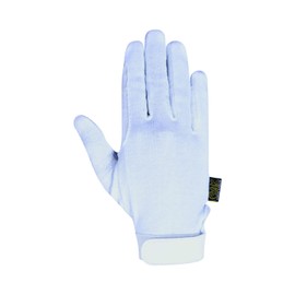 AK Cotton Grip Horse Riding Gloves AKRS-8485 (S, White)