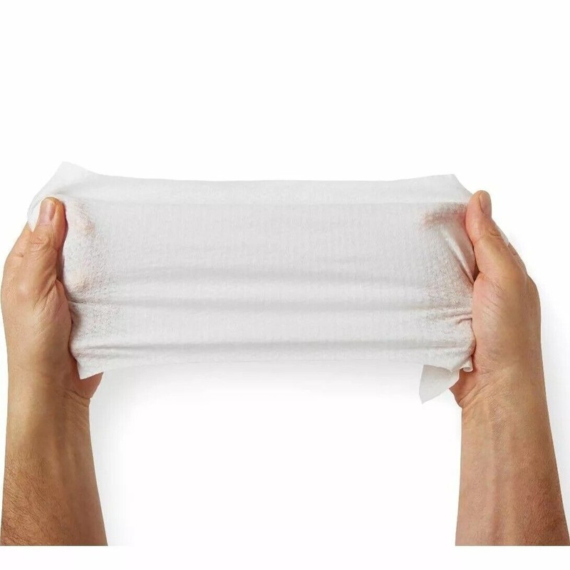 Medline 12-Packs Medline FitRight Personal Cleansing Cloths 8" x 10"