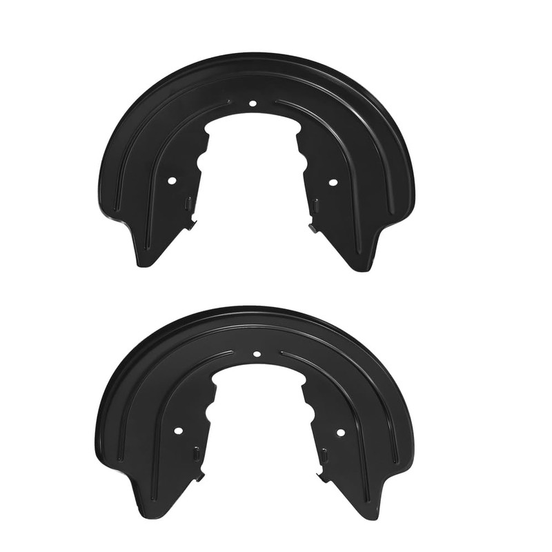FengTeeh Pair Rear Disc Brake Splash Shield Backing Plate Set