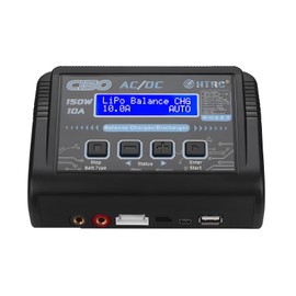 PUSLAKO HTRC C150 AC/DC 150W 10A RC Smart Battery 6S Lipo Balance Charger for LiPo LiHV Life Lilon NiCd NiMh Pb Battery Discharger