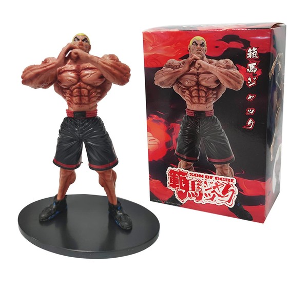 Jiumaocleu Anime BAKI Jack Hanma Figure - 18cm Jack Hanma