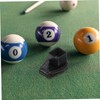 FOMIYES Pool Chalk Holder Durable Billiard Chalk Storage Organizer for
