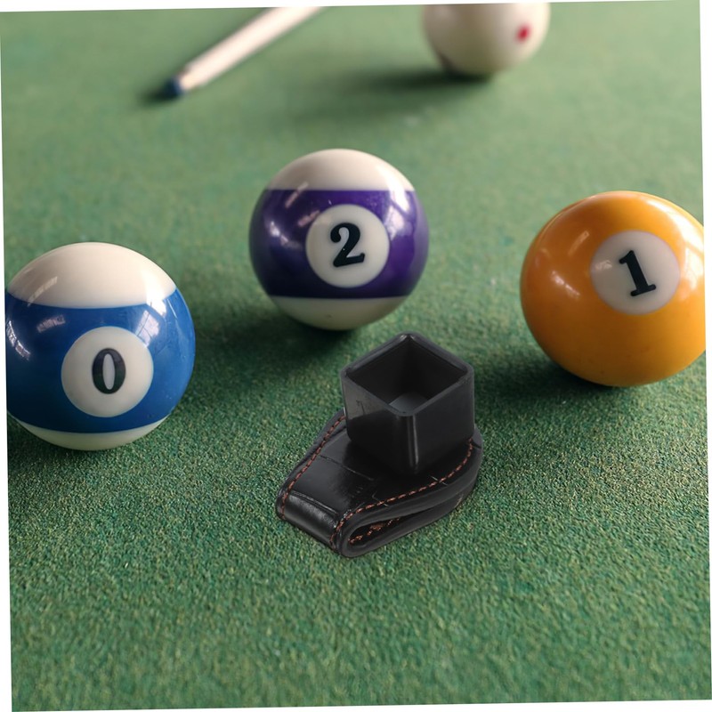 FOMIYES Pool Chalk Holder Durable Billiard Chalk Storage Organizer for