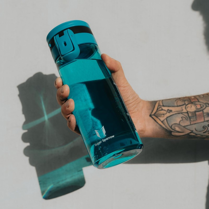 Super Sparrow Tritan Water Bottle, 750 ml, BPA-Free, Ideal Sports