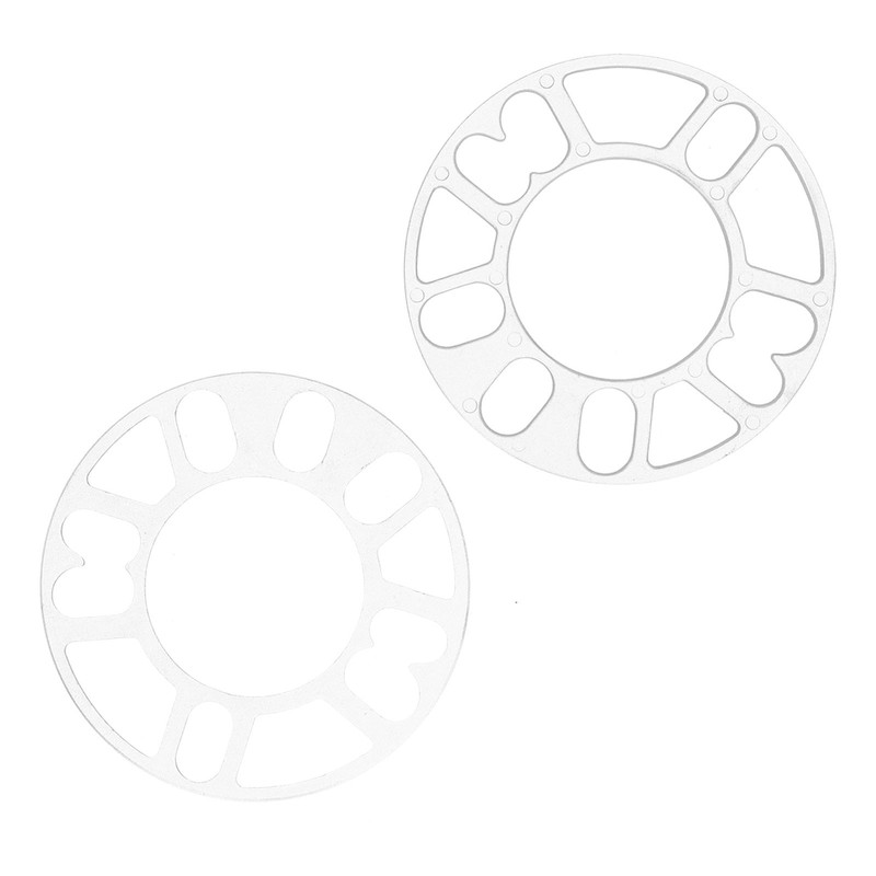 2PCS Wheel Spacer 3.1in ID 5.9in OD 0.2in Thickness Aluminium