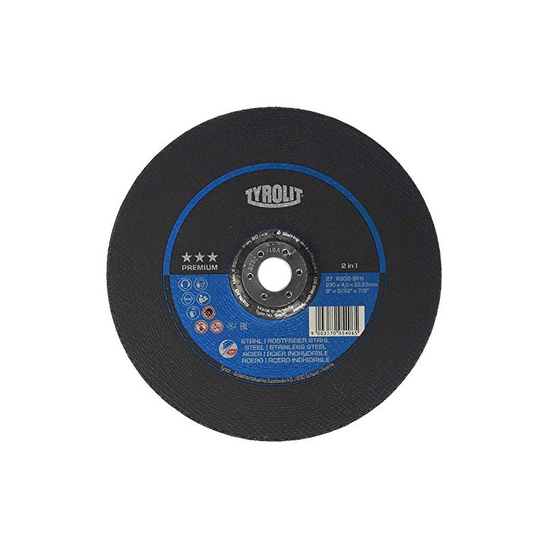 Aparoli Tyrolit – Cut Steel/Inox 42 230 x 3.0 a30q