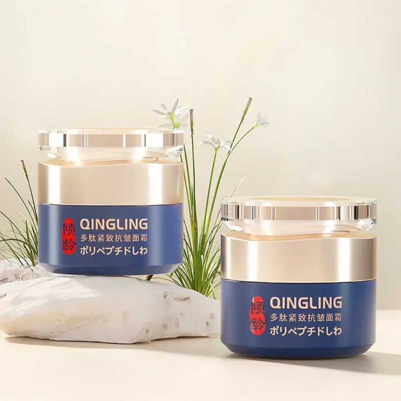 F@ Crema Facial Antiarrugas Qingling 50 G Todo Tipo De