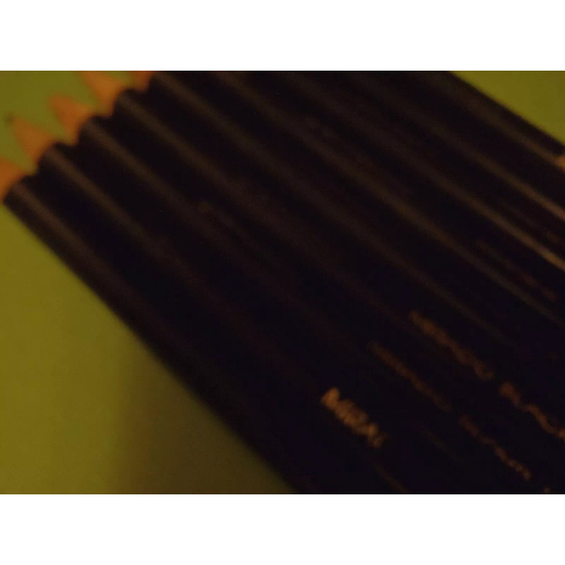 10x Vintage Mirado Black Warrior penciles,chemi