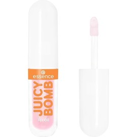 Essence Juicy Bomb Party Lip Oil 01 Transparente | Aceite Labial Nutritivo con Aroma a Durazno | Acabado Brillante, Vegano y Sin Parabenos – 2.4 ml