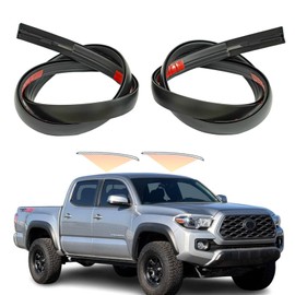 MIYIMORE 2Pcs Roof Drip Molding Weatherstrip Fit for Toyota Tacoma Double CAB 2016-2023, Left & Right Side Roof Trim Seal Kit Replace 75552-04080 75552-04081 75552-04082 75551-04080 75551-04082