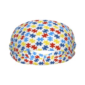 Autism Awareness Sports Sweatband Headband for Running Basketball Tennis Workout,Non-Slip Stretchy Hairban Men Women