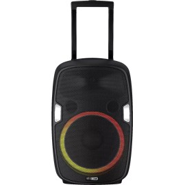 Altec Lansing SoundRover Wireless Party Tailgate Speaker with Microphone - Black