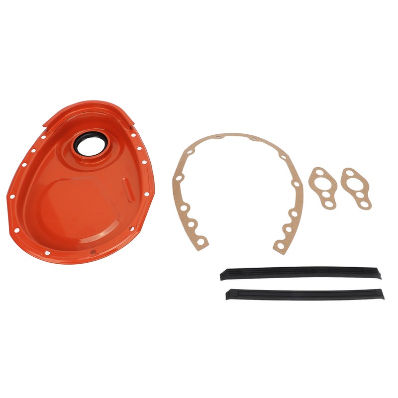 Timing Chain Cover Gasket Seal Bolts Kit Metal for SBC