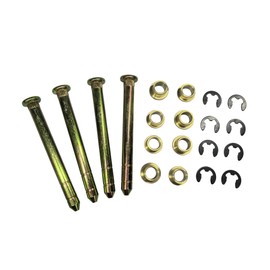 Melincars Car Door Hinge Pin and Bushing Assembly, Replacement Compatible with Ford F150 F250 F350 Bronco,Door Hinge Repair Kit,Replacement Parts and Accessories