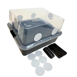 Myco Labs Grower's Select Mushroom Monotub Fruiting Chamber with Filter Disks and Liner