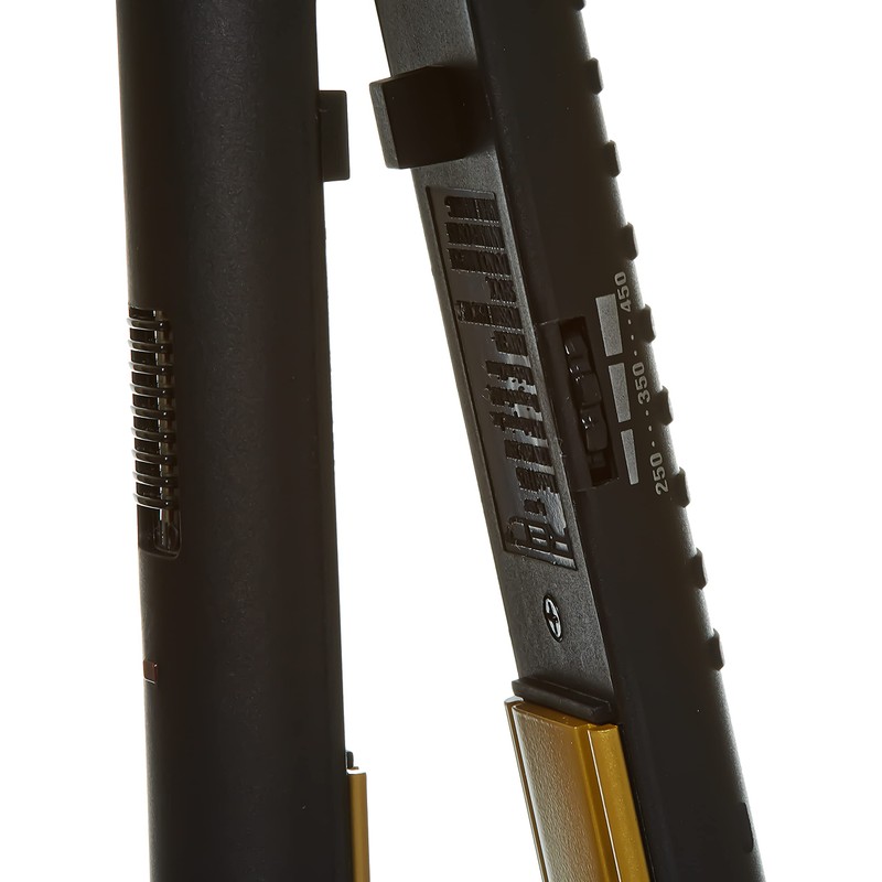 Red by Kiss Titanium Styler Flat Iron (Ceramic, 1 1/4"