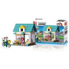 Sluban M38-B0570 Queenies Flower Shop Bausteine Set