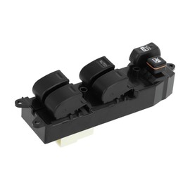 A ABSOPRO Power Window Switch No.8482012340 Front Left Driver Side Window Control Switch for Toyota Corolla RAV4 Black