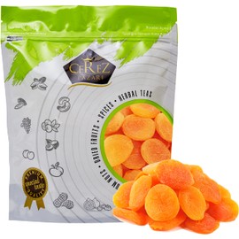 Cerez Pazari Dried Apricots Extra Jumbo Size, Turkish Premium Quality, Healthy Snack for Kids & Adults, Dehydrated, No Sugar Added, Non-GMO, Gluten-Free, With Vitamin E & More, Resealable, 1.5 lbs.