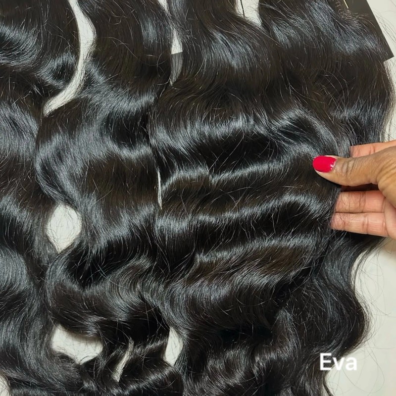 100% Raw Vietnamese Double Weft Cuticle Aligned Human Hair Raw