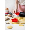 Decora Plastic Heart Cookie Cutter Diameter 8 cm
