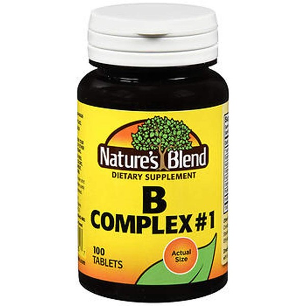 Nature's Blend B Complex #1 Tablets - 100 ct