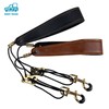 morytrade Sax Strap Shoulder Harness Alto Tenor Baritone Saxophone (Brown)
