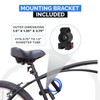 DocksLocks Bike Cable Lock Set with Key Lock, Mounting Bracket,