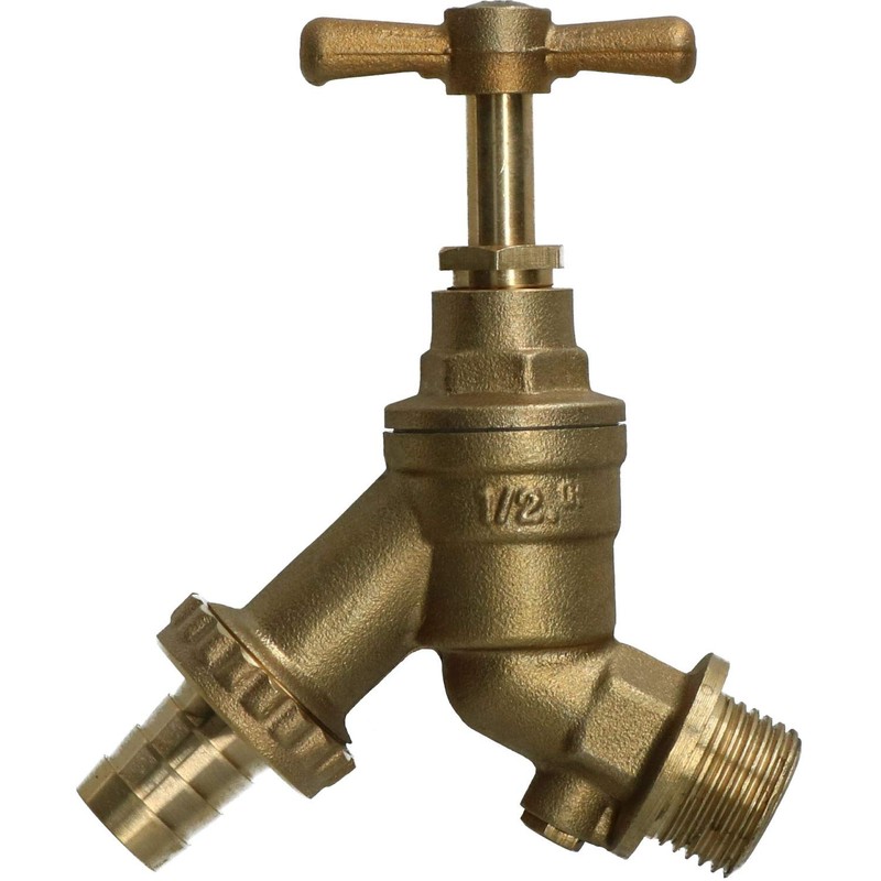 1/2" Brass Hose Union Tap with Double Check Valve Back-Flow