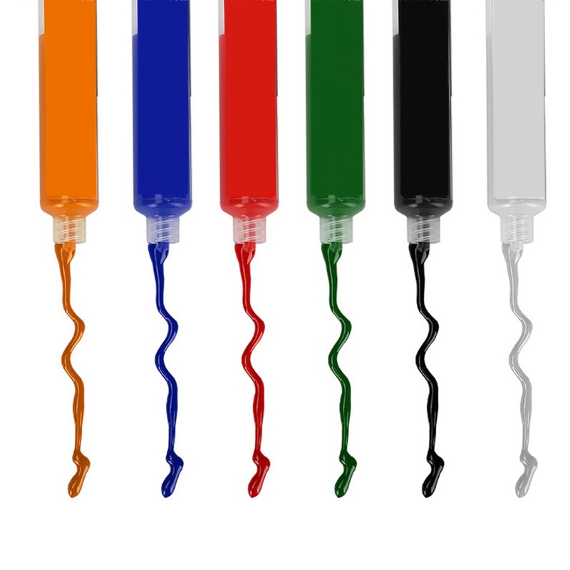 6Pcs Solder Mask Ink UV Light Curing Solder Mask Ink