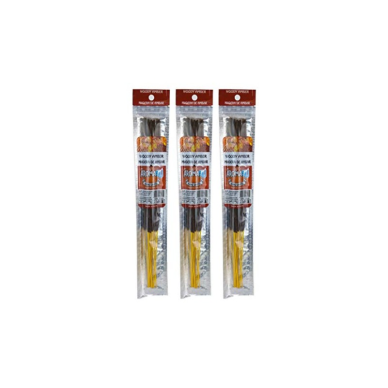 AromaBlu 11" Hand Dipped Incense 3-Pack (10-Sticks Per Pack) -