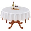 Heavy Duty Deluxe Clear Vinyl Tablecloth Protector (60" Round)