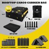 Rooftop Cargo Carrier Vehicle Soft-Shell Carriers, Heavy Duty Car Roof