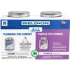 Weld-On 15900 Twin Pack 780 PVC Regular-Bodied Plumbing Solvent Cement