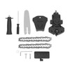 Electric Chainsaw Bracket Balck ABS Handle Cordless Chainsaw Adapter with