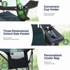 HIGH POINT SPORTS Camping Folding Chair, Heavy Duty Oversized Portable