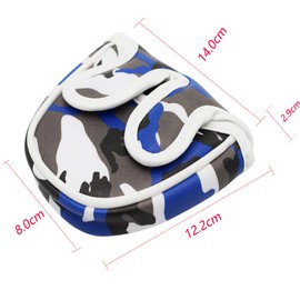 Setokaya Setoya Odyssey 2 Ball Tailor-Made Spider Putter Cover Fits Center Shaft TGMT-01 (Semicircular)