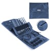 Lykke Interchangeable Tunisian Crochet Hooks Set in Indigo Pouch
