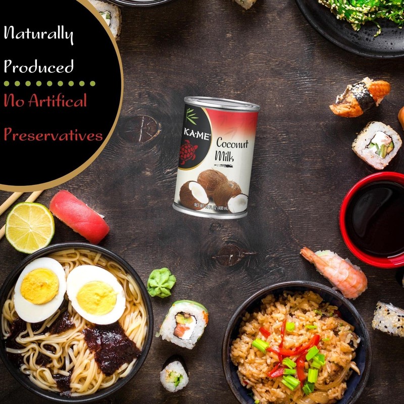 Ka-Me Coconut Milk Can Original (Pack of 12)