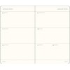LEUCHTTURM1917 370551 Weekly Planner 2025, Pocket A6 Hardcover - 12-Month