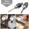 Mesee 1.5-13mm Capacity 1/2-20UNF Mount Drill Chuck with Chuck Key