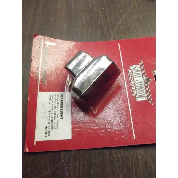 SHOW CHROME 16-2 Marker Light Red Goldwing Accessory GL