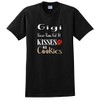 Grandma Appreciation Gift Gigi Never Runs Out Kisses Cookies T-Shirt