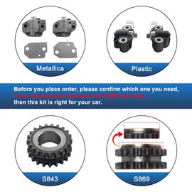 MOCA Timing Chain Kit & Water Pump Fit 2002-2009 for Ford Explorer F-150 & for Mercury Mountaineer 4.6L V8 SOHC