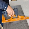 Rafter Square Multi Functional Drilling Positioning Triangle Ruler Carpenter Measuring