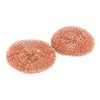WENKO Cobi Pads Set of 2 Copper Cleaning Sponge, Brown,